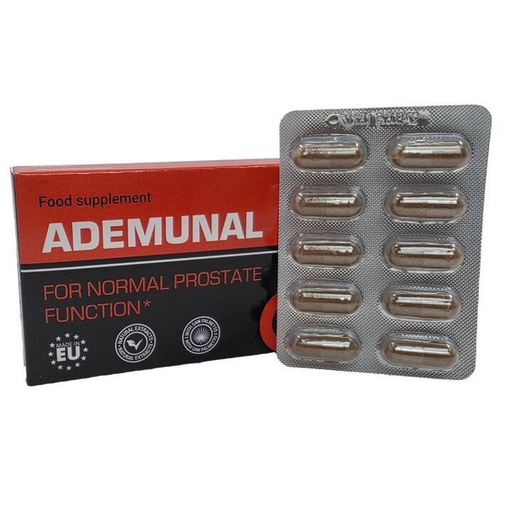 Confezione e capsule ademunali